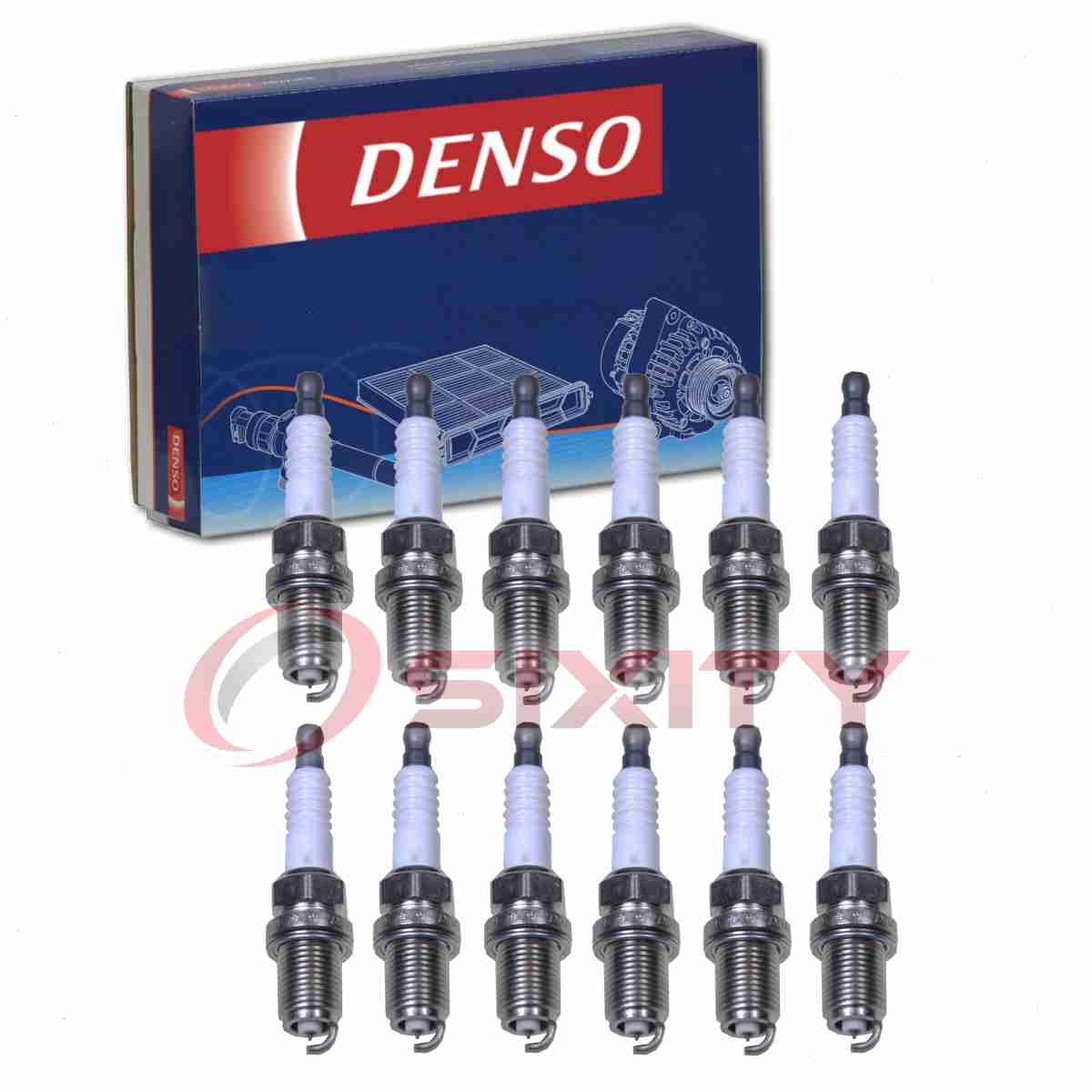 12 pc Denso Spark Plugs for 1999-2005 Mercedes-Benz E320 3.2L V6 Ignition hj