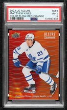 2023 Upper Deck Allure Color Flow Red Orange Matthew Knies #CF-2 PSA 9 MINT 1a8q