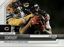 DJ Moore 2025 Panini Instant #357 Over-Shoulder Stunner PRESALE🔥