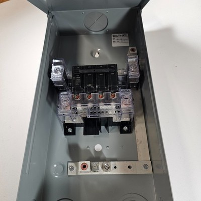 ABB ReliaHome 200A Enclosed Circuit Breaker THQMV200NREA NEMA 3R Outdoor Used