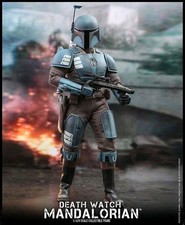 Hot Toys Star Wars Death Watch Mandalorian TMS026 1 6 Action Figure NEW
