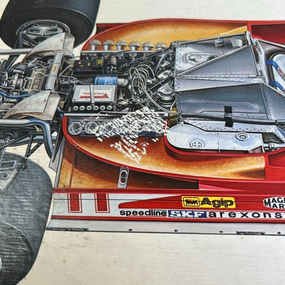 Model Kit 1/12 Big Scale Series NO.23 Ferrari 312T4 Tamiya From Japan - Image 4 of 4