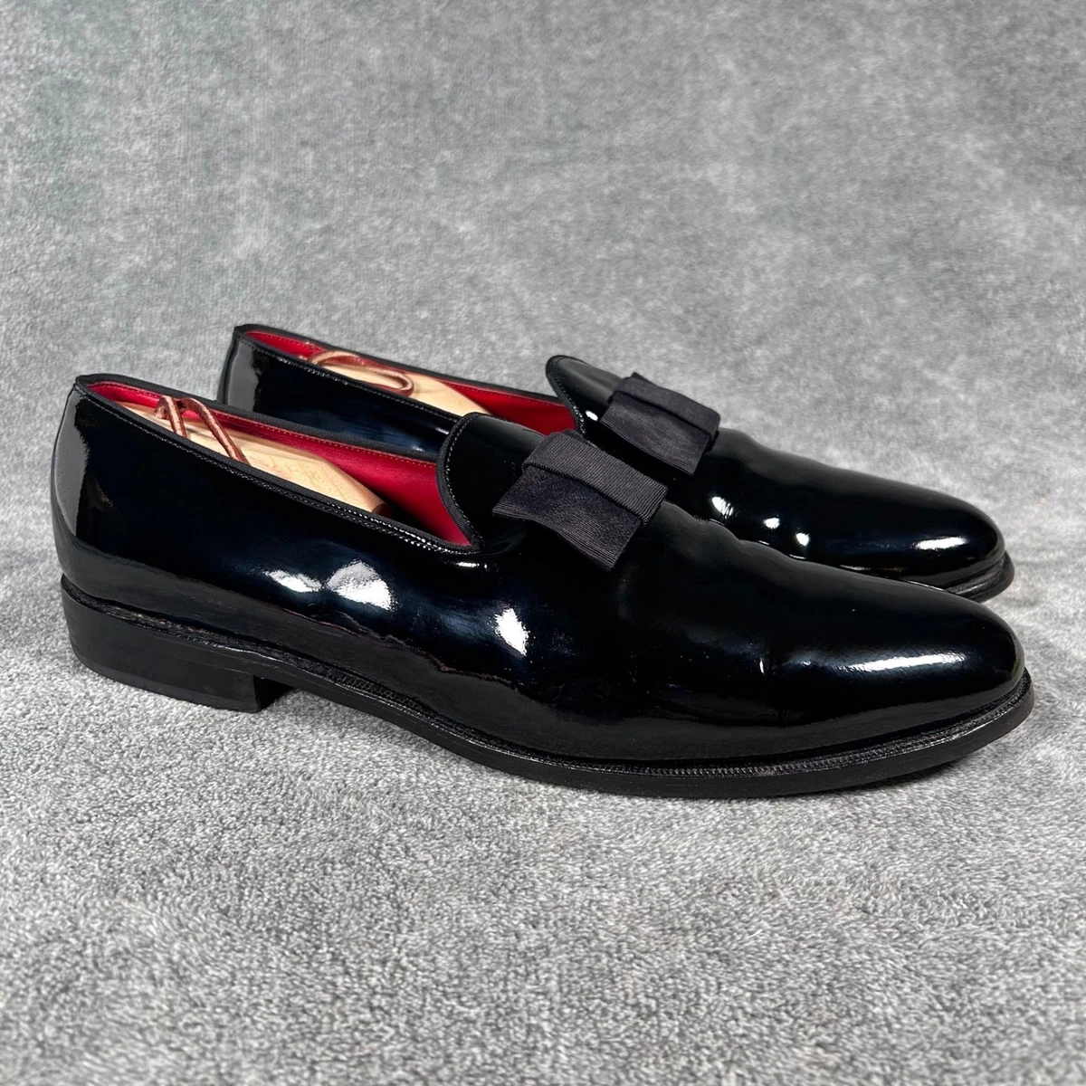 Allen Edmonds Black Patent Leather Dress Shoes for Men for  display picture 1