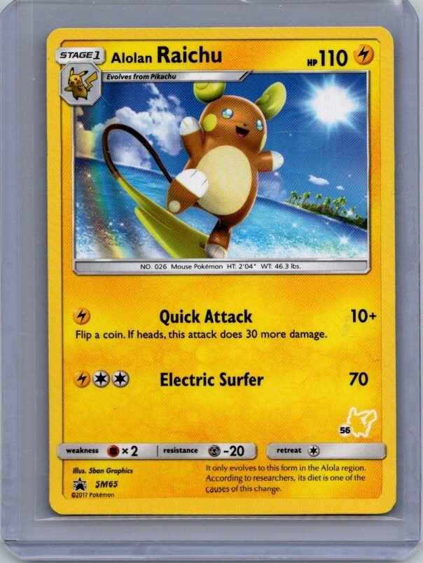 Alolan Raich Sun & Moon Promo