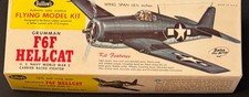 Guillow's Grumman F6F HELLCAT Navy Fighter Balsa model kit 503