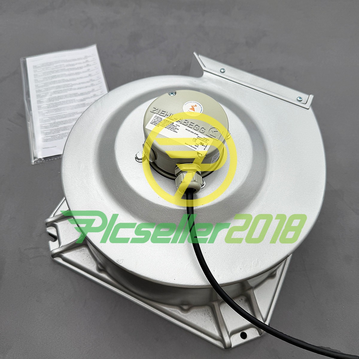 Brand New ZIEHL ABEGG RF22P.2DK.3F.5R for Planer Axial Fan 400V
