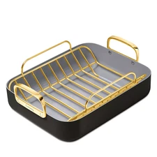 Iconics Square Roasting Pan with Rack
