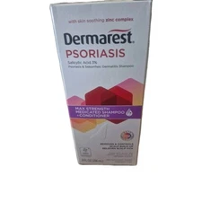 Dermarest Psoriasis Medicated Shampoo Plus Conditioner, 8 oz