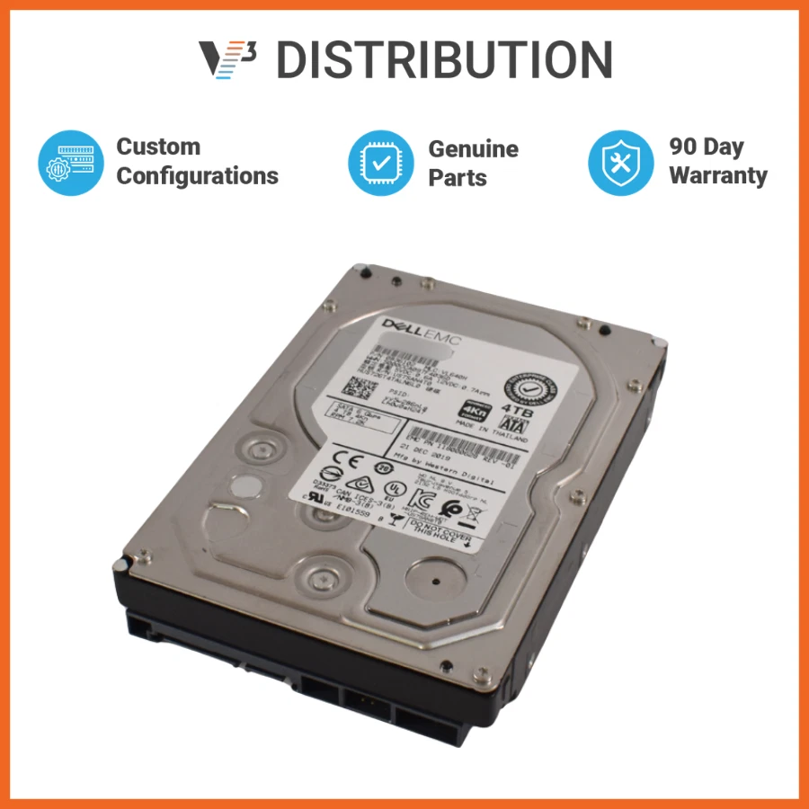 Dell 3.5 Inch SATA 4TB Internal Hard Disk Drives for sale | eBay