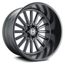 Hostile H127 Titan Wheels 20x10 -19 5x150 110 Black Rims Set Of 4