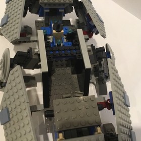 LEGO Star Wars 4482 AT-TE Walker 2003 Used, ONLY 1 Mini figure, w/ Speeder Bike