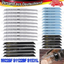 10X BIM S&auml;bels&auml;gebl&auml;tter Metall S&auml;geblatt S1122BF S922BF f&uuml;r Bosch 225mm 150mm