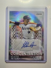 2025 Topps Stadium Club #TVA-NR Nolan Ryan Concentration Auto HOF