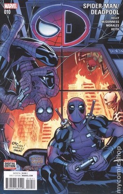 Spider-Man Deadpool #10 VF- 7.5 2016 Stock Image