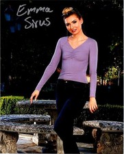 Emma Sirus signed model 8x10 Photo -PROOF- -CERTIFICATE- (A0014)