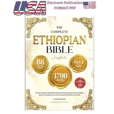THE COMPLETE ETHIOPIAN BIBLE IN ENGLISH Illus , 2025 Solomon's Gate Press