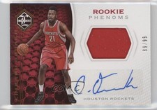 2016 Panini Limited Rookie Phenoms Jersey 69/99 Chinanu Onuaku #RPJ-CO Auto no9