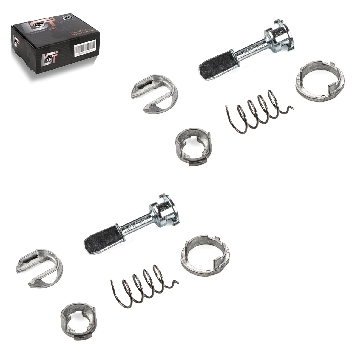 2X Repair Kit Lock Cylinder Door Lock For Skoda Octavia 1U / Fabia 6Y