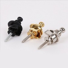 2 Pcs Bass Belt Nails Quick Release Guitar Strap Anti-slip Locks