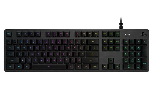 Logitech G G512 Standaard USB Mechanische keyswitch AZERTY RGB LED Koolstof
