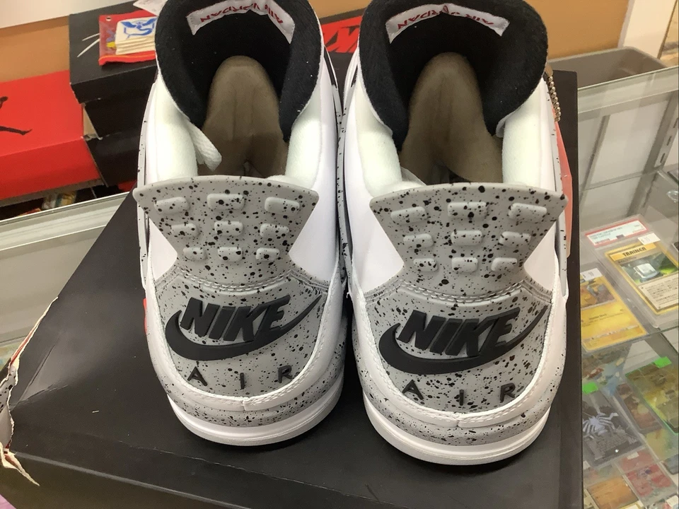Size 13 - Jordan 4 Retro OG Mid White Cement Brand New In Box 840606 192 - Image 4 of 4