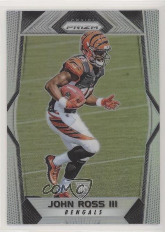 2017 Panini Prizm Rookies Silver Prizm John Ross III #259 Rookie RC 10tb
