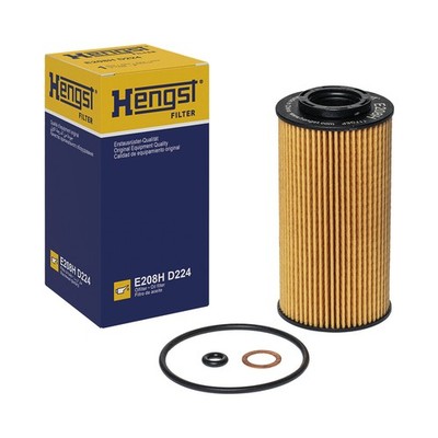 HENGST FILTER Ölfilter (E208H D224) für KIA Cerato I RIO II Hyundai Getz Matrix