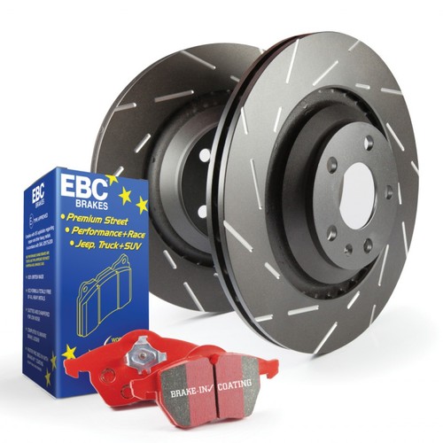 EBC For Volkswagen Golf R 2012 2013 Rear Brake Kit S4 Redstuff Sold As Kit