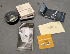 Audio Technica AT14Sa Phono Cartridge weight Box and Paperwork