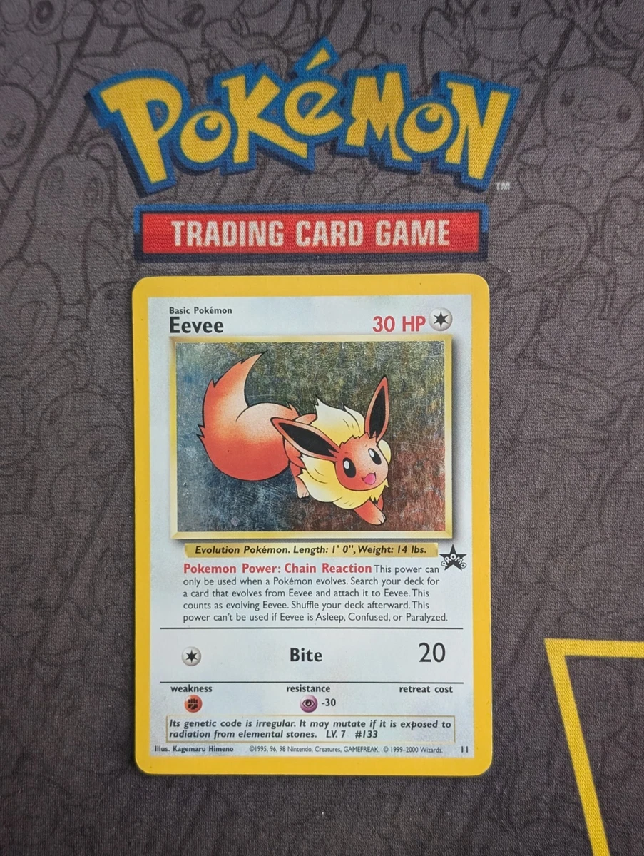 Eevee Pokémon TCG Promo Individual Collectable Card Game Cards for
