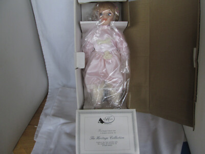 The Heritage Collection Classic Storytime Nutcracker Porcelain Doll With Stand N