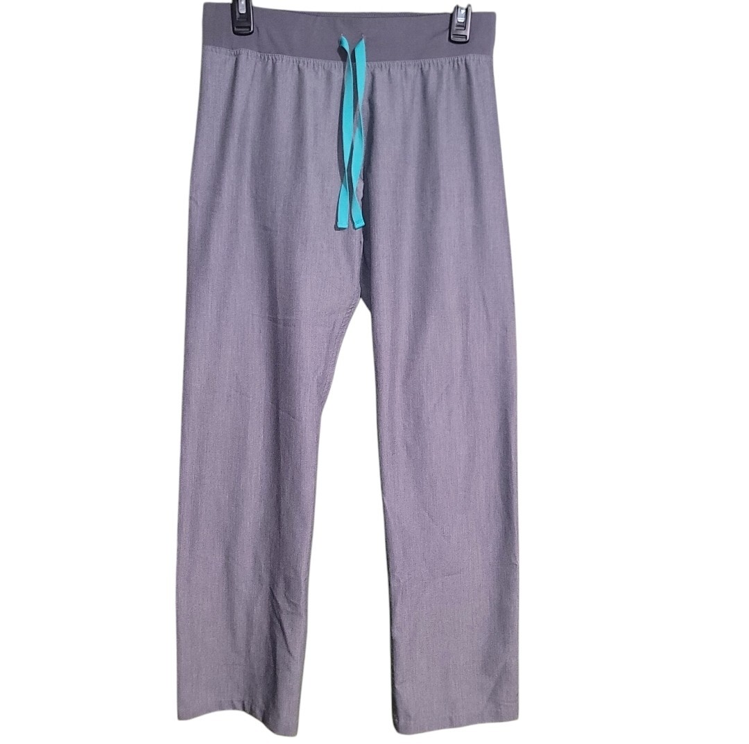 FIGS Livingston Basic Scrub Gray Pants Women, 2 P… - image 2