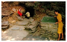 Lexington VA Virginia Natural Bridge Lost River Chrome Postcard