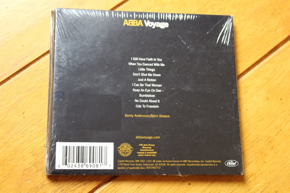 ABBA "VOYAGE" AUDIO CD [NEW SEALED] TARGET EXCLUSIVE DIGIPAK Foto 2 de 4