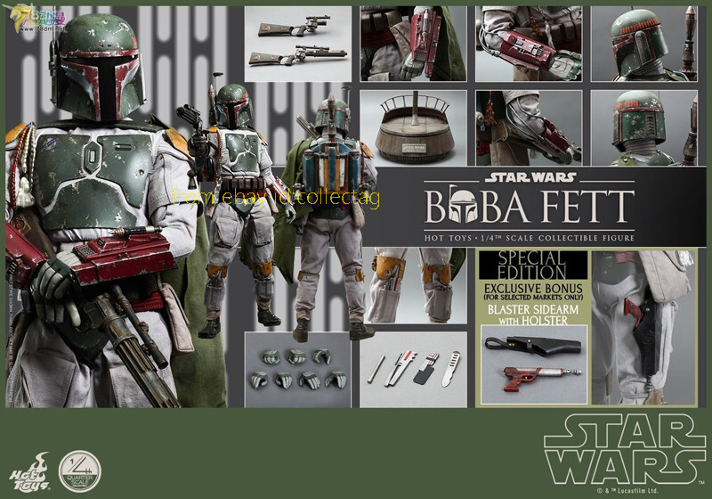 Hot Toys Star Wars Boba Fett 4 inch Action Figure - QS003