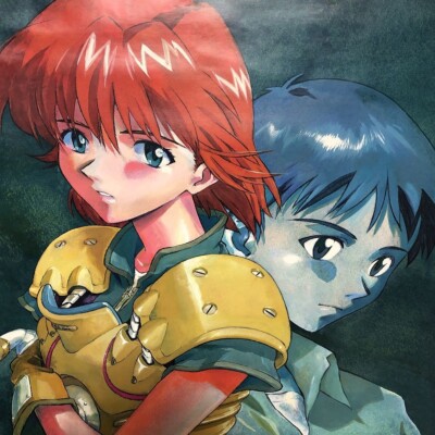 Neon Genesis EVANGELION Asuka Shinji Girlfriend of Steel B2