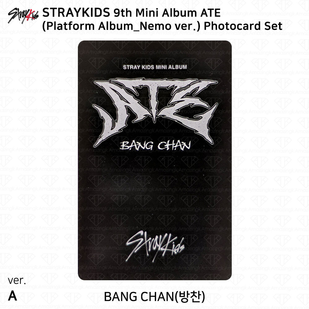Stray Kids 9th Mini Album ATE Platform Nemo ver Official Photocard