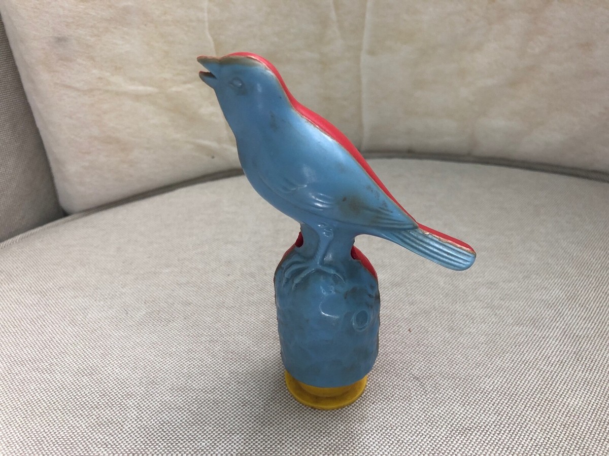 Vintage PLASTIC BIRD Squeak Chirping Mechanical Toy | eBay