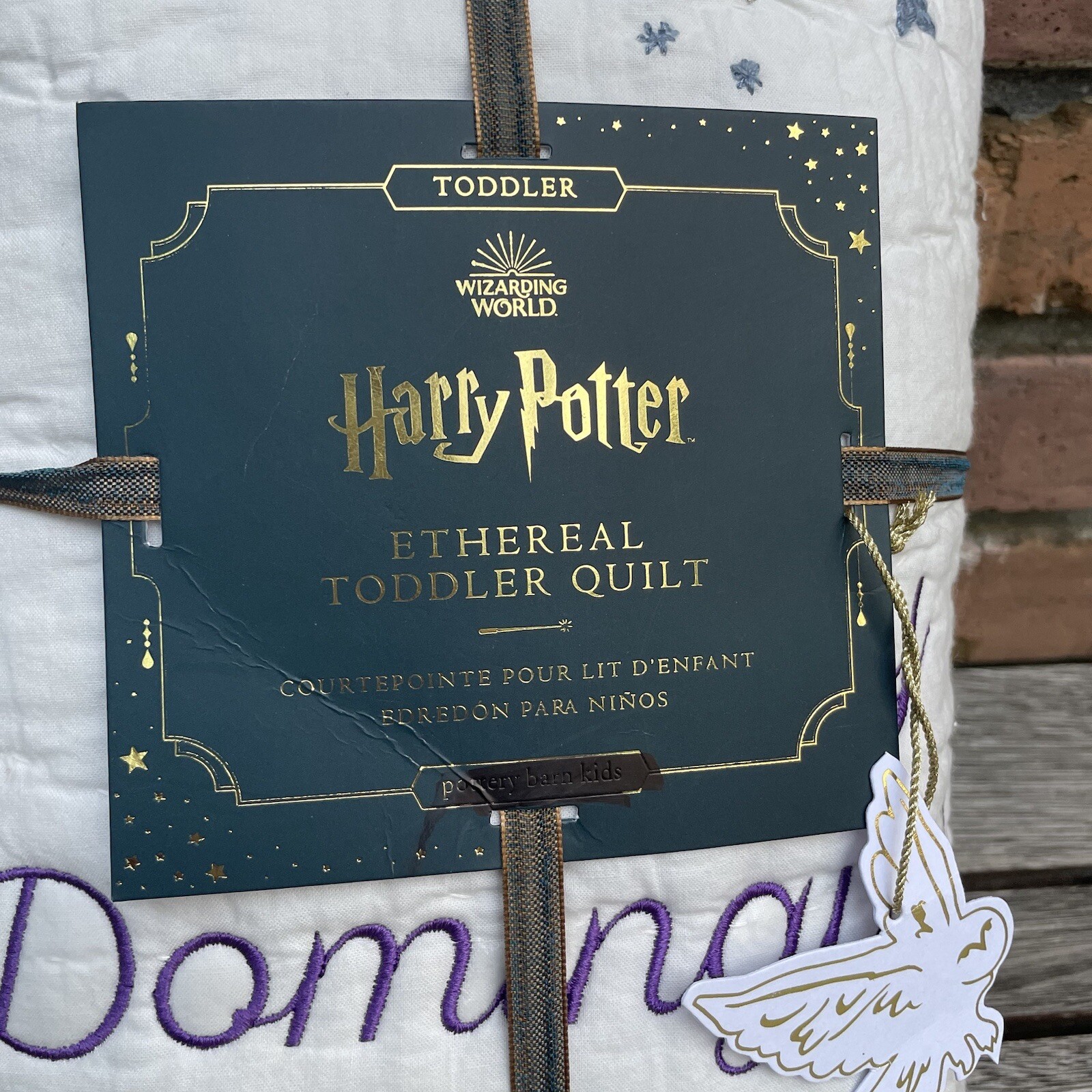 Pottery Barn Kids Harry Potter Ethereal Baby Quilt Multicolor