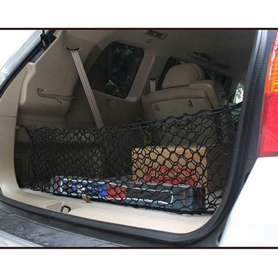 Car Accessories Rear Cargo Organizer Storage Elastic String Net Pocket Trunk