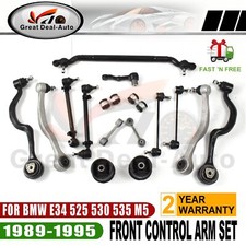 Front Control Arm Ball Joint Suspension Kit Fit for BMW E34 525 530 535 M5 L R
