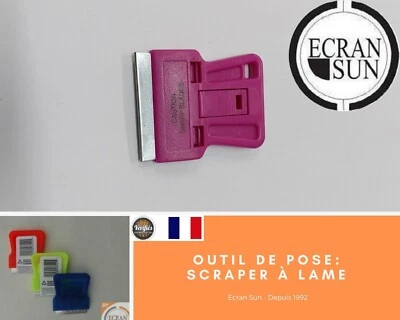 178 - Outil de Pose Vitre Teinté / Covering - Scraper à Lame - Photo 1/4