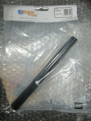 5 x Global Truss F14S210-B    F 14 Abstandshalter female 210 mm schwarz