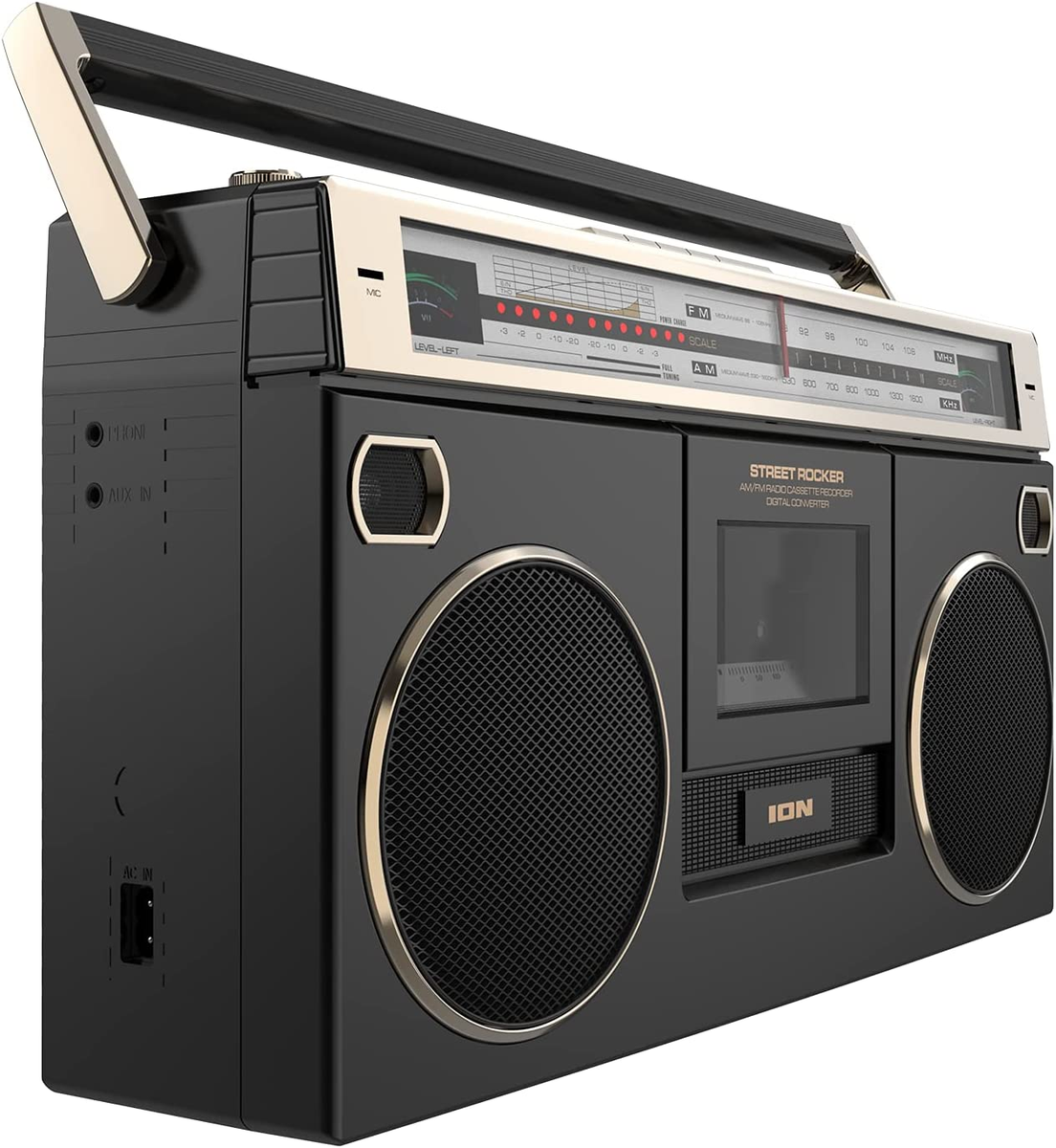 Jbl Boombox Boombox Lecteur Cassette Bluetooth Avec Radio AM/FM