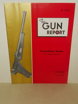 GUN REPORT Magazine September 1960 Sam Davis Confederate Hero, Hickock's Arsenal