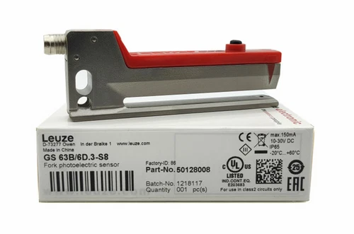 1PC NEW For LEUZE Groove sensor GS 63B/6D.3-S8 free Send a cable - Picture 2 of 3