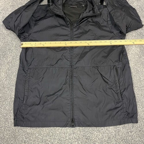 Theory Spring Windbreaker Blue Hoodie Unisex Size Medium M - Picture 5 of 9