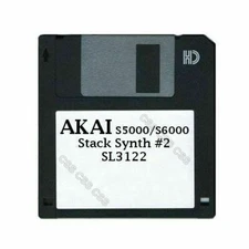 Akai S5000 / S6000 Floppy Disk Stack Synth #2 SL3122