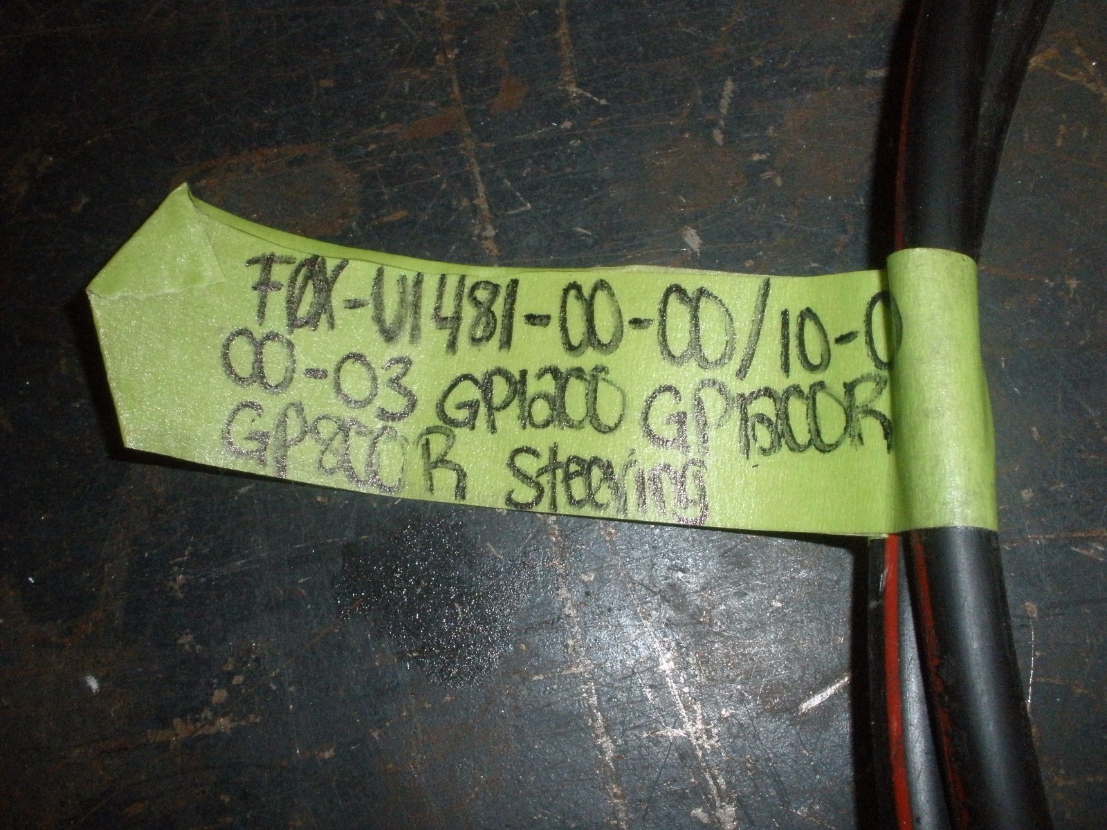 0003 YAMAHA GP1200 GP1200R GP800R STEERING CABLE F0XU14811000 F0X