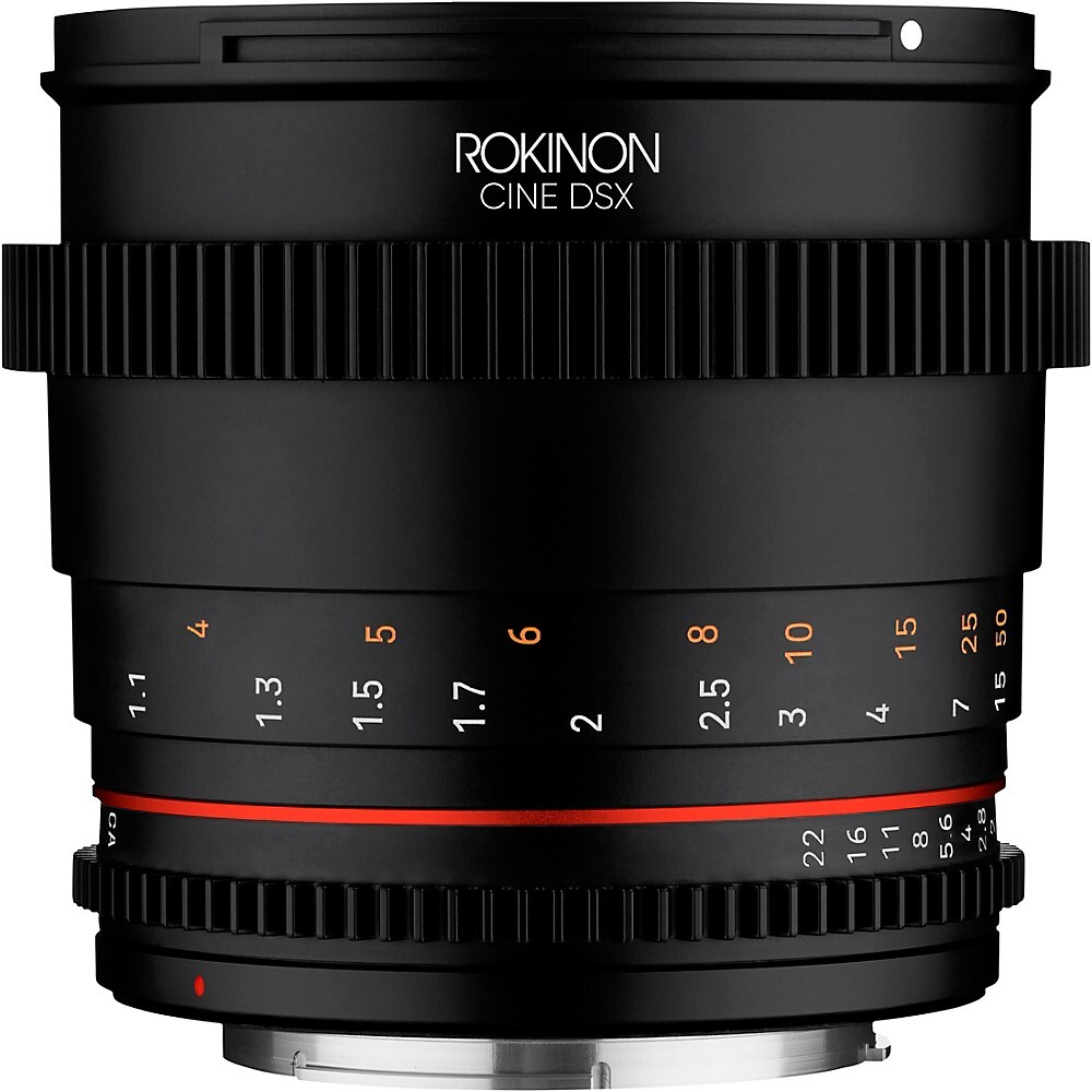 Кинообъектив Rokinon Cine DSX 85 мм T1.5 для Canon EF